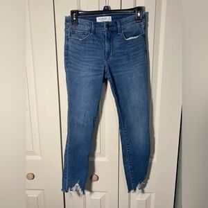 Abercrombie & Fitch Super Skinny Ankle Jeans Sz 2s